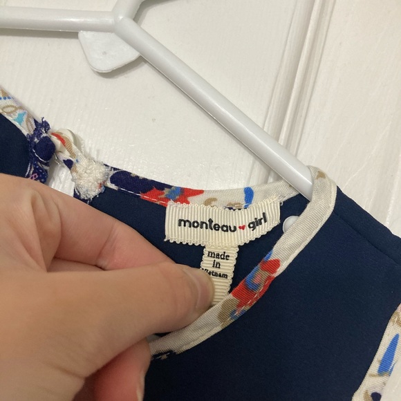 monteau girl Floral Paisley Tank Top Size 8 - Picture 4 of 5